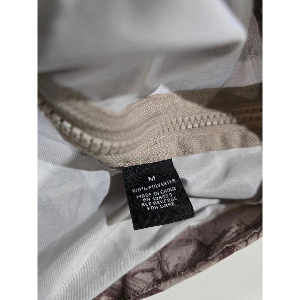 Brooklyn Cloth Men’s Medium Renaissance Cherub Print Anorak Windbreaker Jacket - Picture 7 of 8